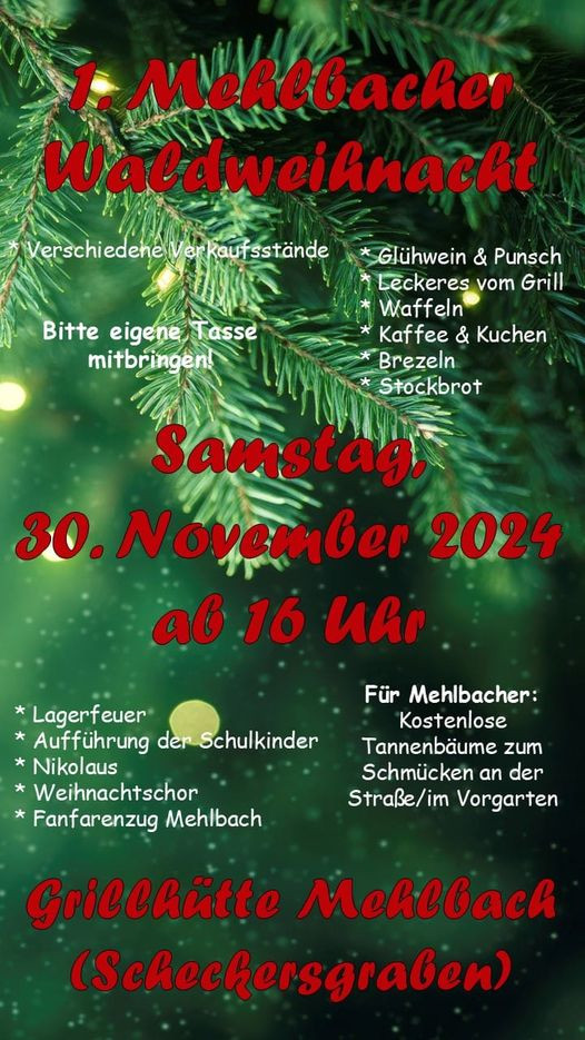 Mehlbacher Waldweihnacht