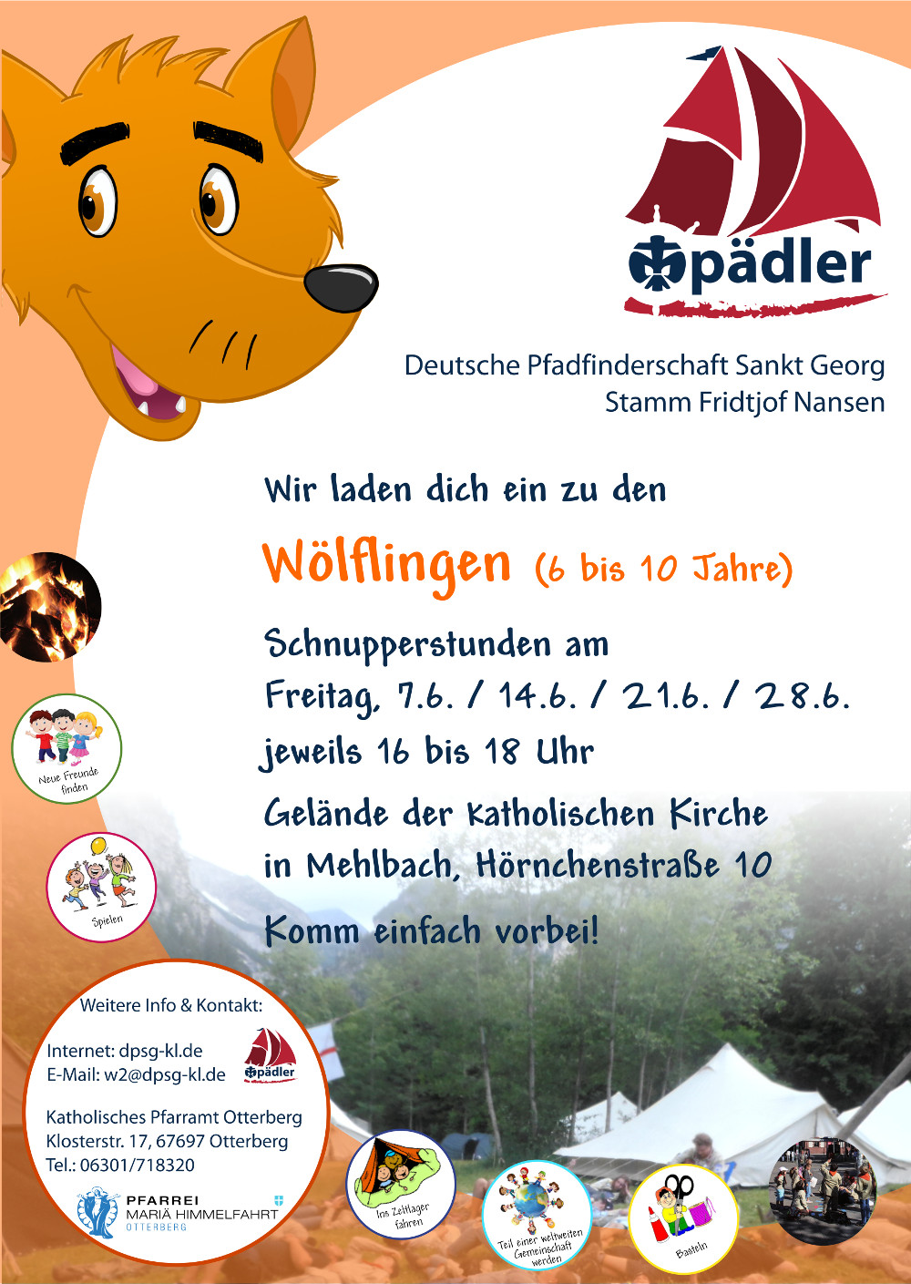 Neue Wölflingsmeute in Mehlbach