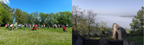 Stammeslager auf der Moschellandsburg